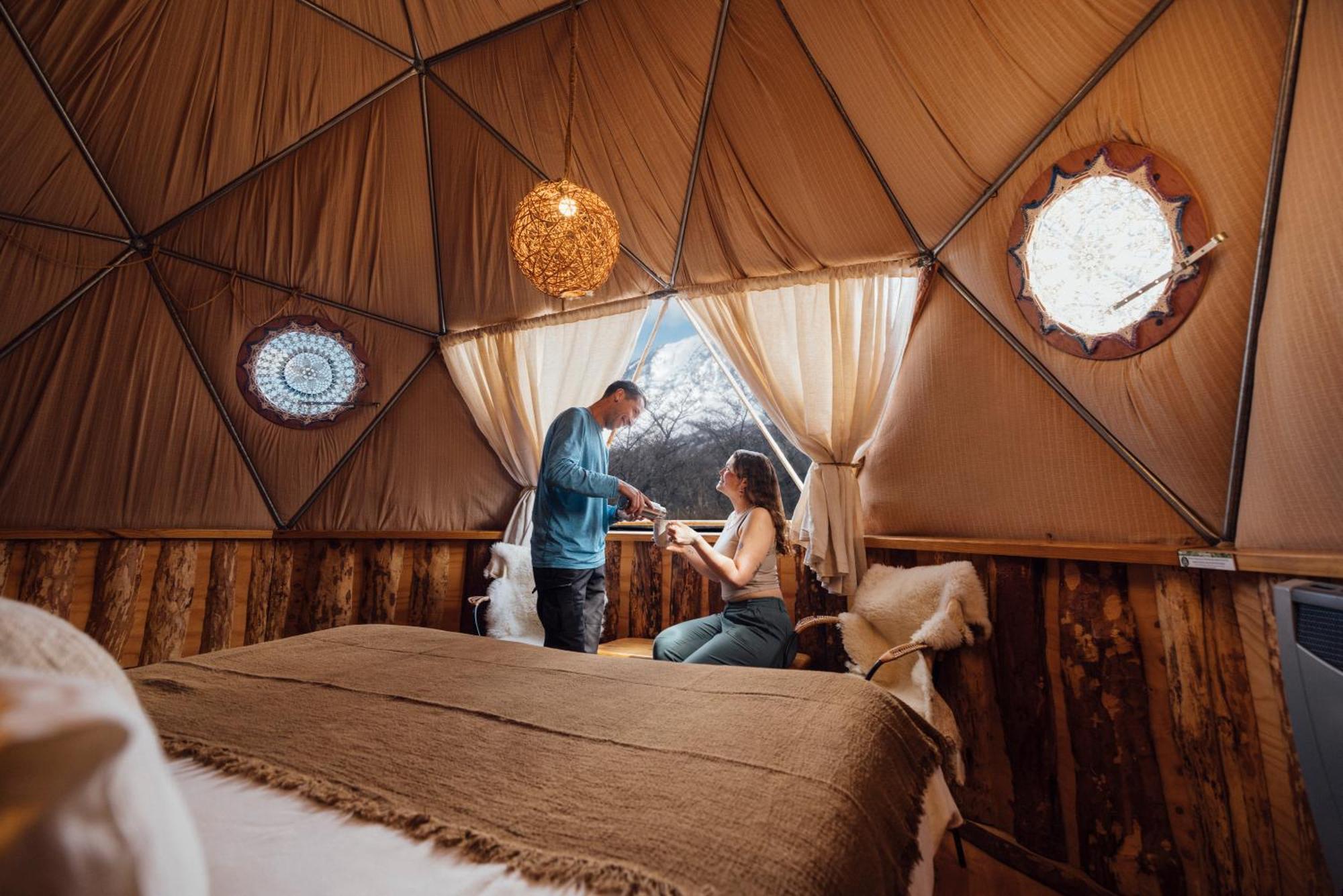 Ecocamp Patagonia Villa Torres del Paine National Park ภายนอก รูปภาพ